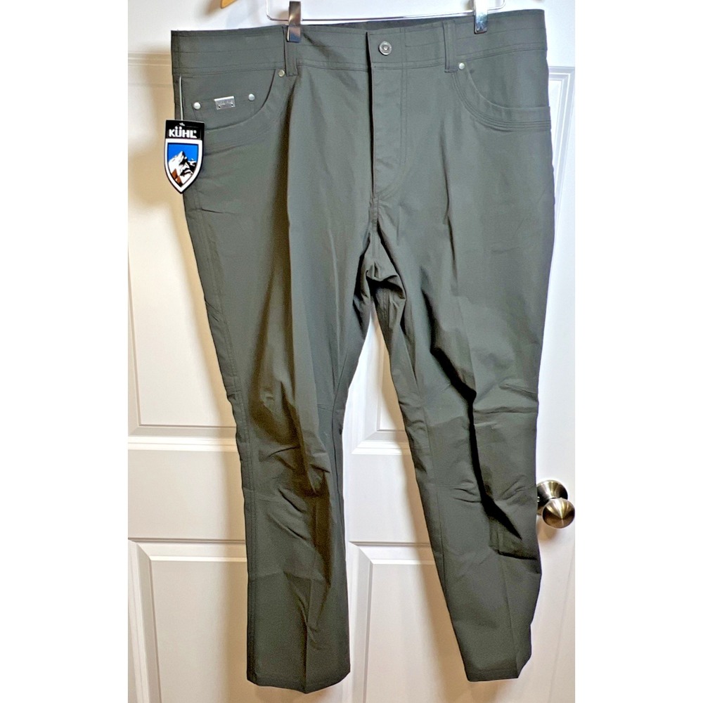 KÜHL Revolvr Rogue Pants 40x30 NWT Olive Green Tapered Fit Style 5124 22F